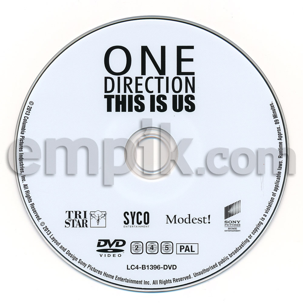 One Direction This Is Us (DVD) Spurlock Filmy Sklep