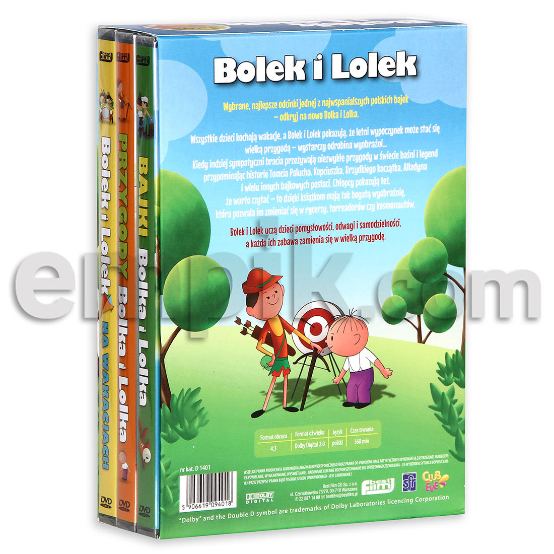 Pakiet Bolek I Lolek DVD Various Directors Filmy Sklep EMPIK