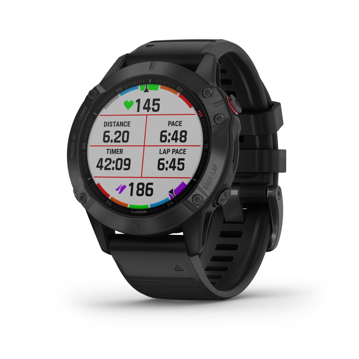 Garmin Zegarek Sportowy Fenix Pro Czarny Z Czarnym Paskiem Garmin