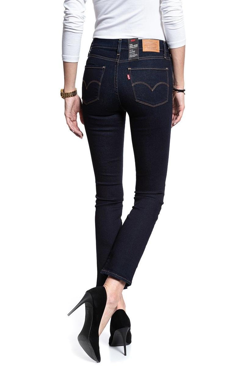 Levis Spodnie Damskie 724 High Rise Straight 188830015 Rozmiar W31