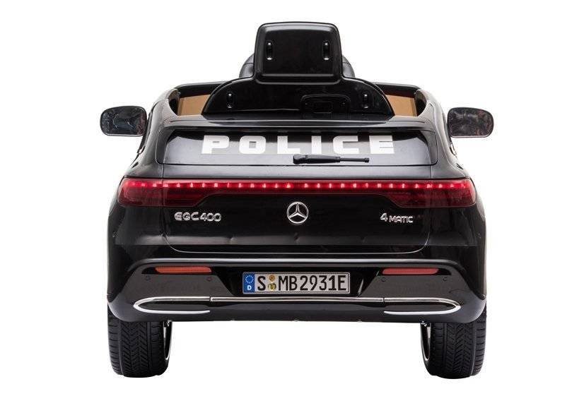 Auto Na Akumulator Mercedes Eqc Policja Czarny Lean Toys Sklep