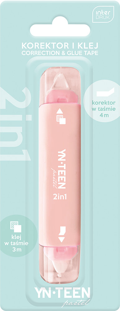 Interdruk Korektor I Klej W Taśmie 2 W1 Yn Teen Pastel Interdruk