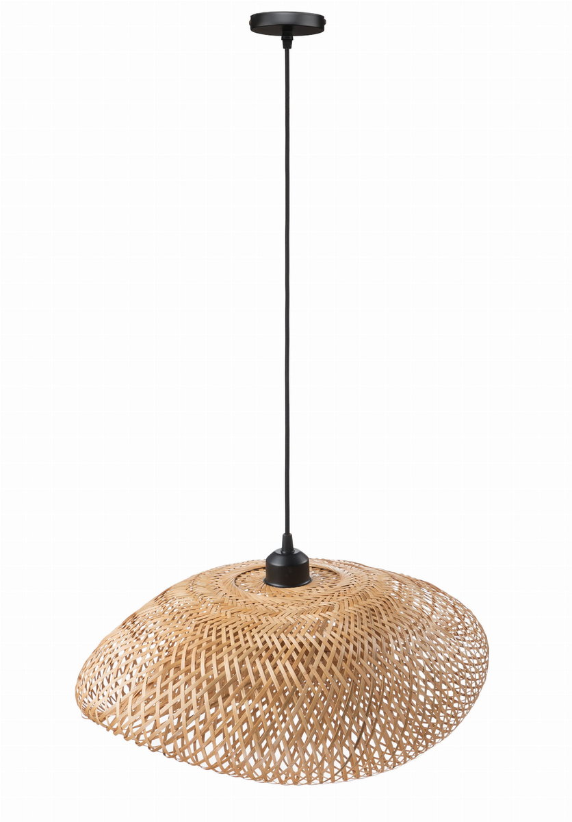 Lampa Wisząca Boho Bambusowa Plecionka Nusa Ledigo Sklep EMPIK