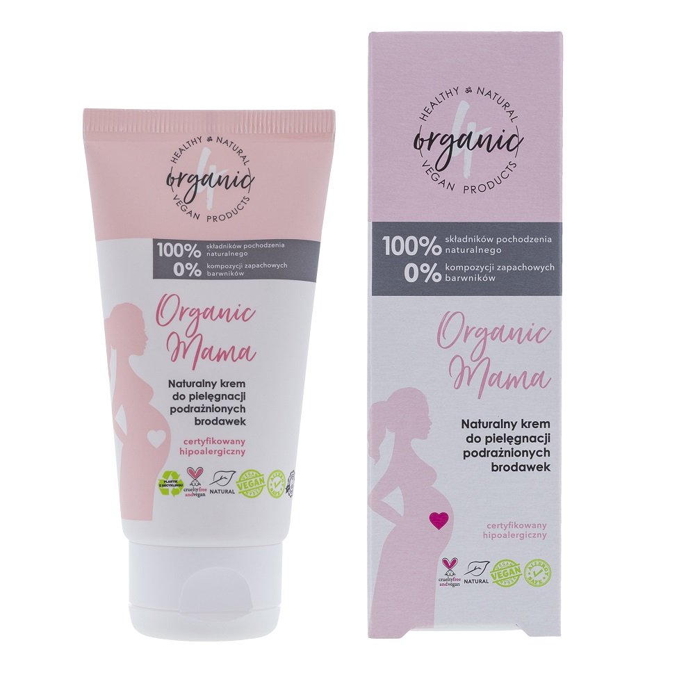 Organic Organic Mama Naturalny Krem Do Piel Gnacji Podra Nionych