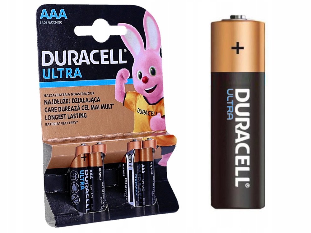 X Baterie Alkaliczne Lr Aaa Paluszki Duracell Duracell Sklep