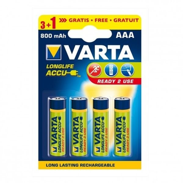 Akumulator AAA VARTA BAVA 56703 Ni MH 800 MAh 1 2 V 4 Szt Varta