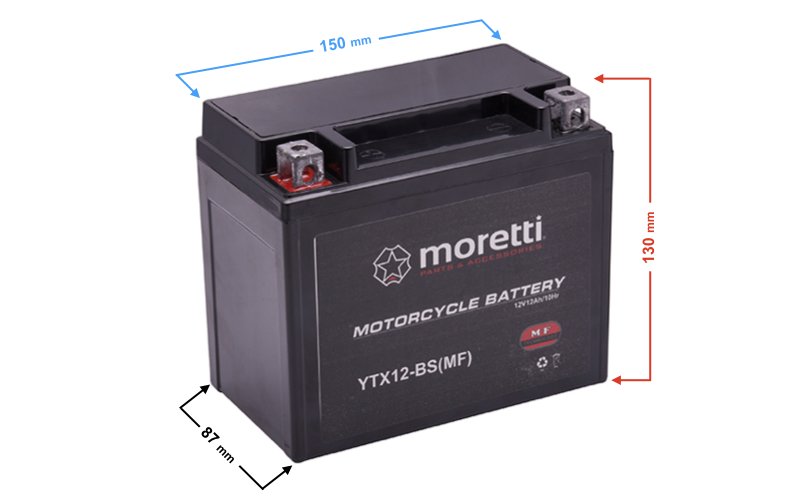 Akumulator Moretti Agm Gel Mtx Bs Moretti Motoryzacja Empik