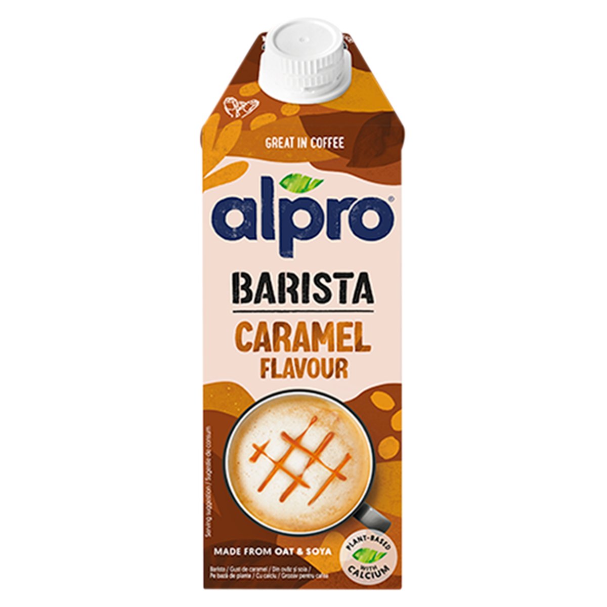 ALPRO BARISTA KARMEL NAP J OWSIANO SOJOWY Z WAPNIEM I WITAMINAMI 750ml