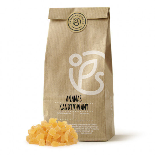 Ananas Kandyzowany Kostka Zero Waste G Promienie S O Ca Sklep