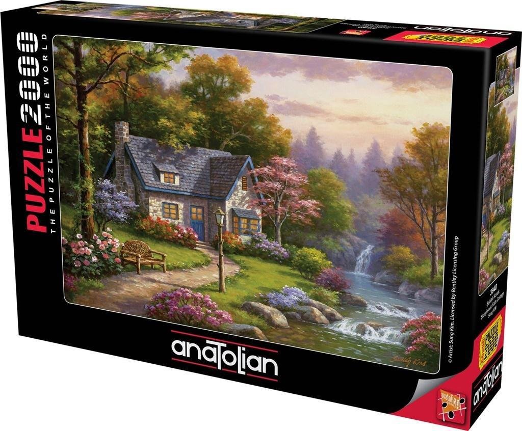 Anatolian Puzzle Chatka Z Wodospadem W Tle El Anatolian