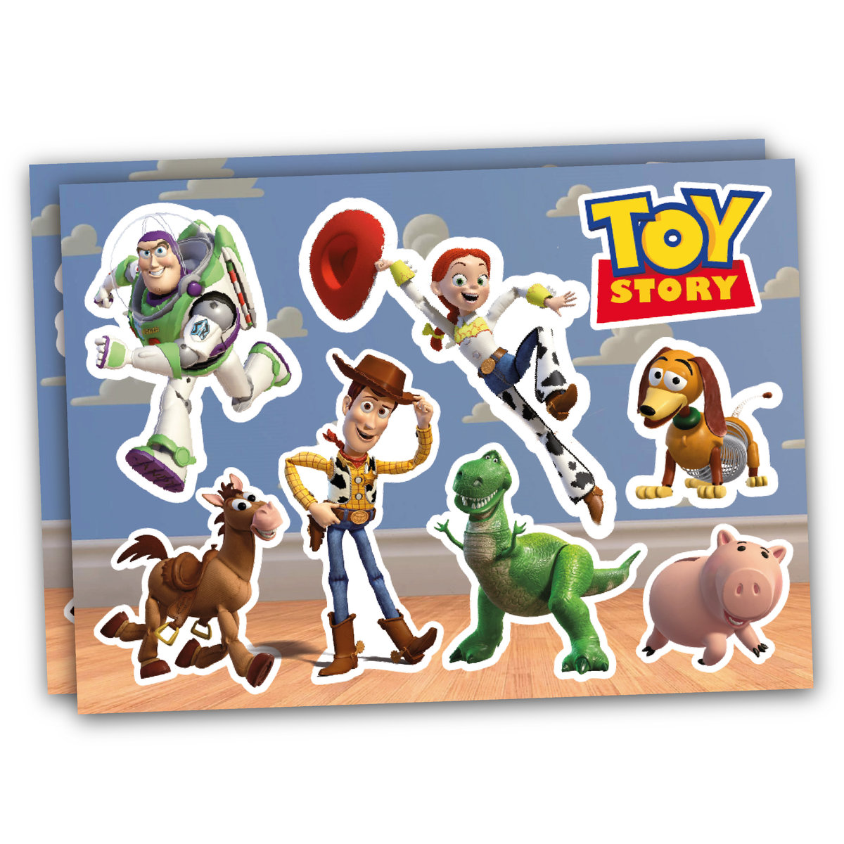 Arkusz Toy Story Naklejki Wodoodporne Sticky Sticky Studio Sklep