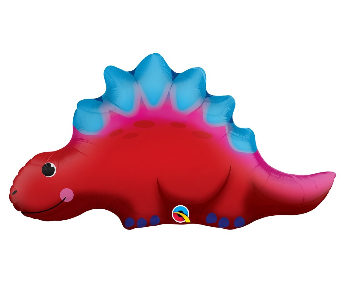 Balon Foliowy 21 QL SHP Cute Colorful Stegosaurus Qualatex