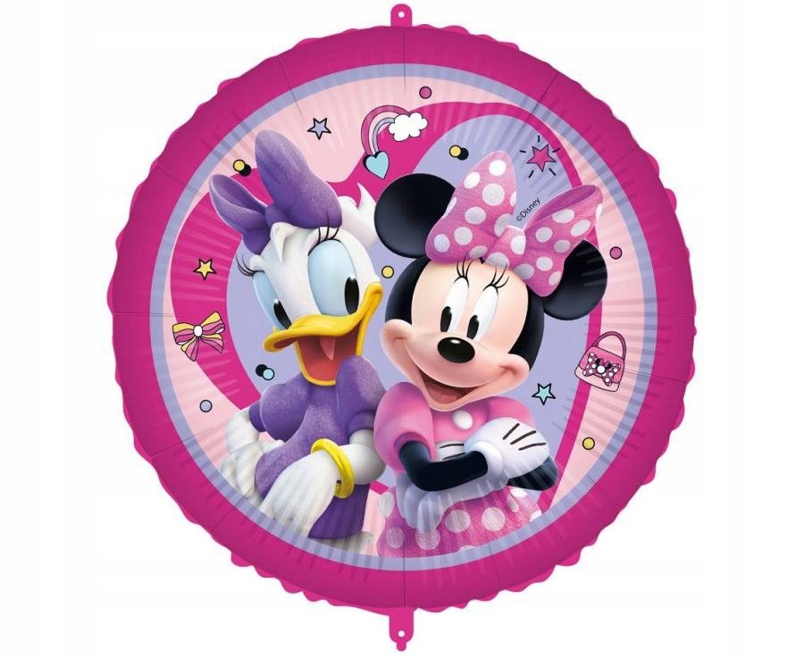 Balon Foliowy Minnie Junior Disney 46cm 1 szt ciężarek GoDan