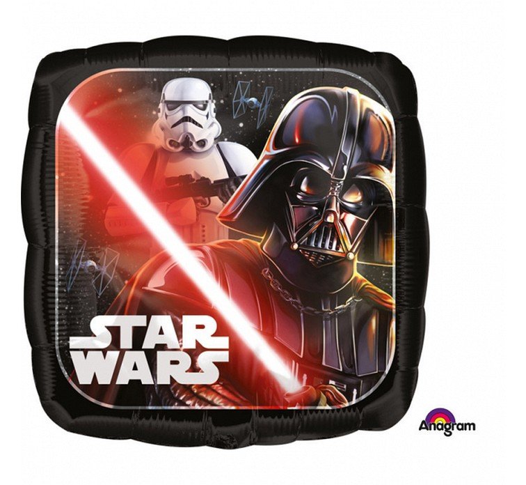 Balon foliowy Star Wars Classic 18 SHP AMSCAN Przyjęcia i