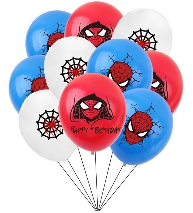 Balon Lateksowy Spider Man Paj K Hel Urodziny Bal Przyj Cie Party