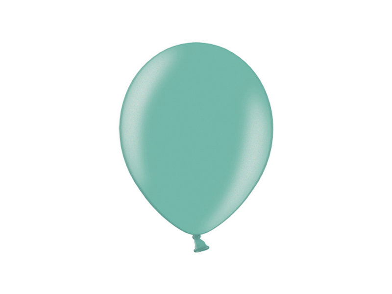 Balony Celebration Pastel miętowe 10 100 sztuk PartyDeco