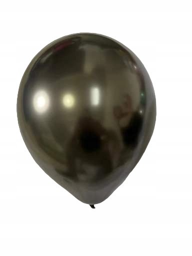 Balony Na Urodziny Czarny Czarne Chromowane Chrom Metaliczne Szt Cm