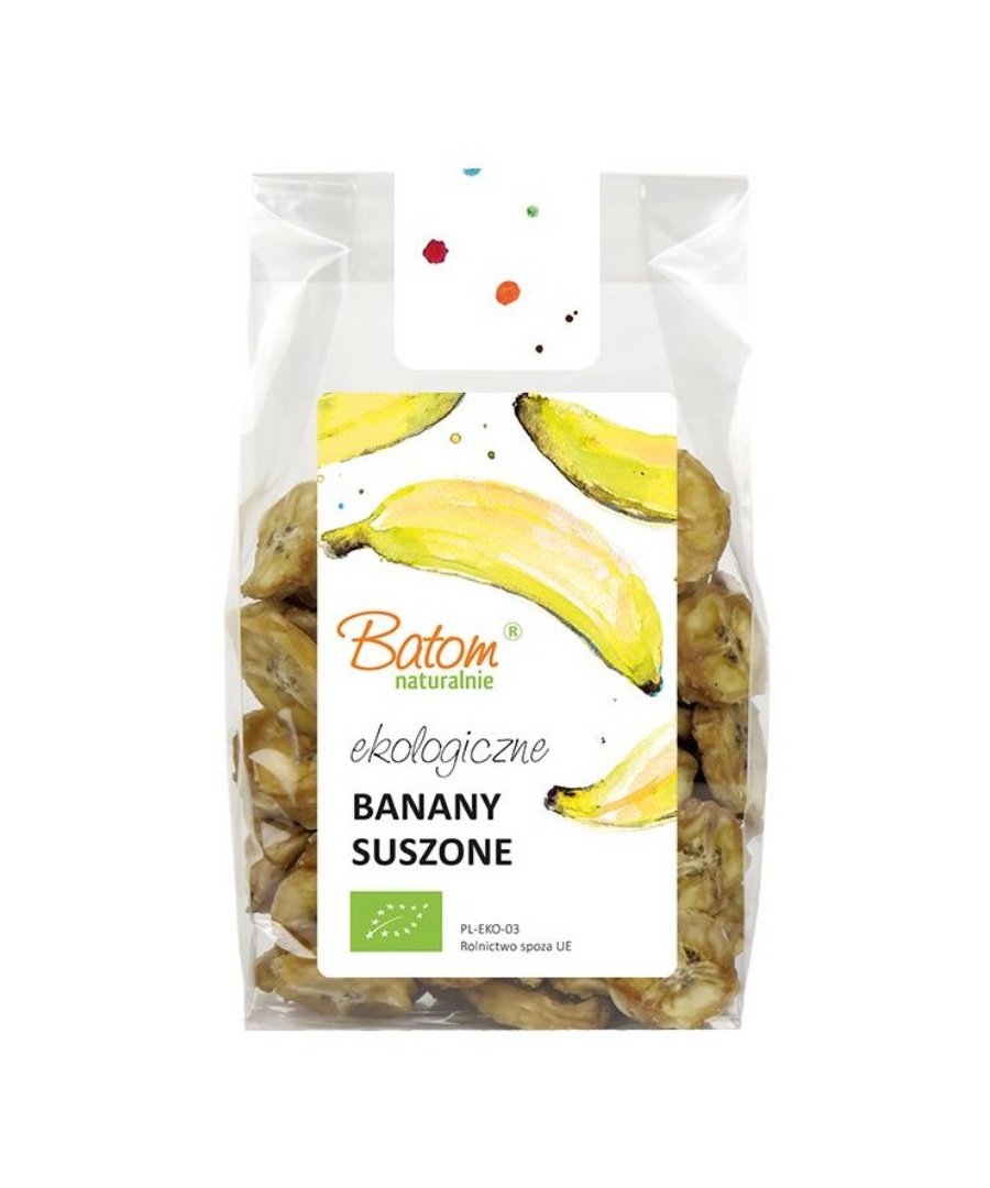 Banany Suszone BIO 125g BATOM Batom Sklep EMPIK