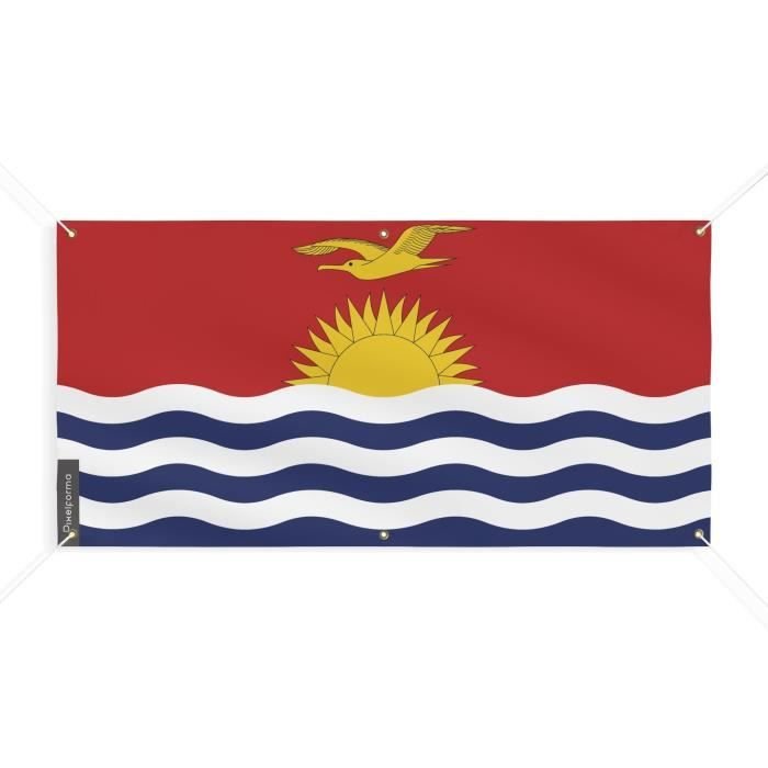 Baner Z Flag Kiribati Oczek X Cm Wykonany Z Poliestru Inny