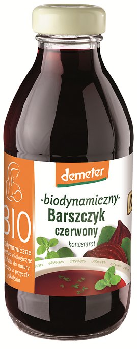 Barszcz Czerwony Bezglutenowy Koncentrat Demeter Bio Ml