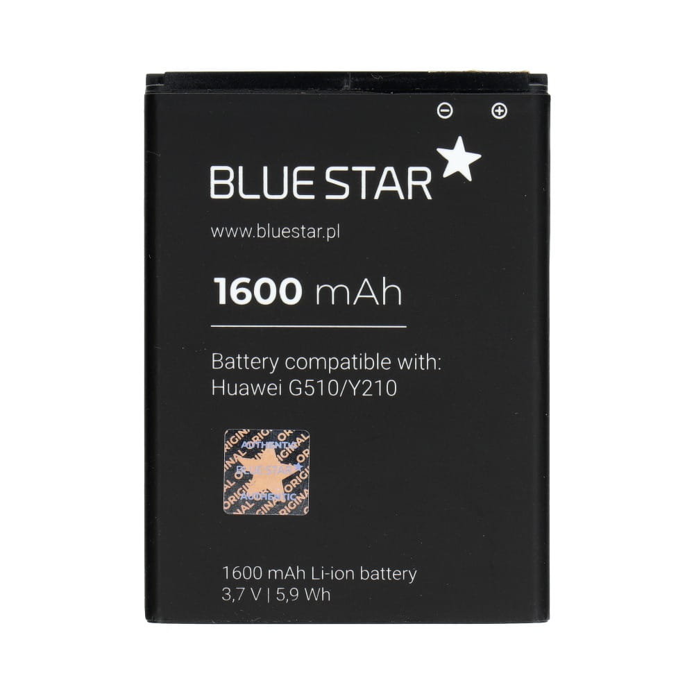 BATERIA HUAWEI G510 Y210 Y530 G525 Y210C HB4W1 1600 MAh Li Ion Blue