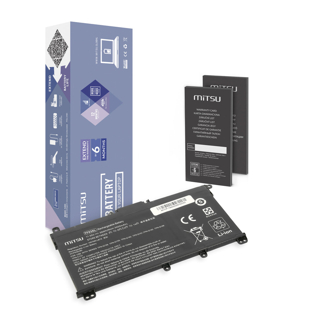 Bateria Tf Xl Do Hp Pavilion Bf Bp Cd Mitsu Sklep Empik