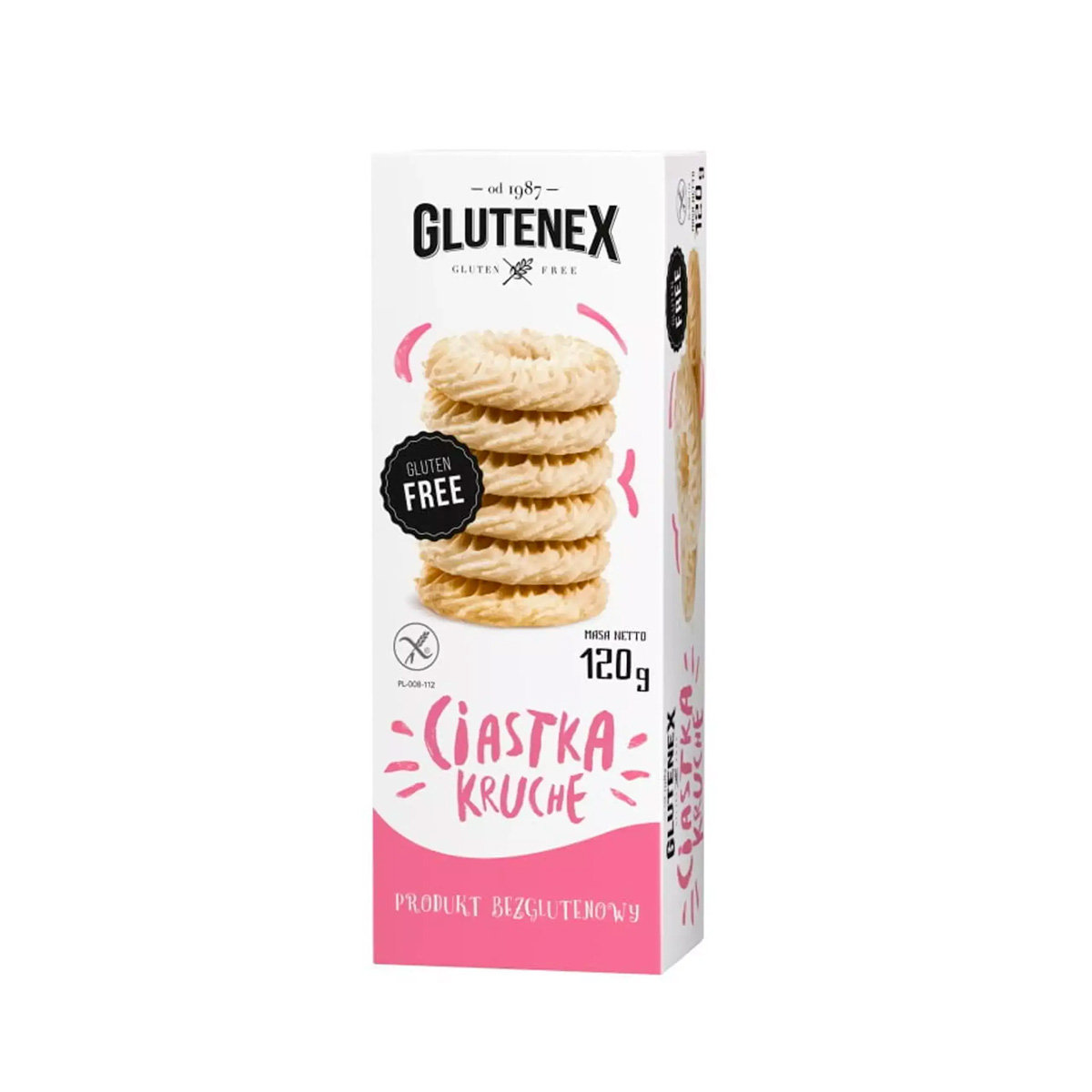 Bezglutenowe Ciastka Kruche 120 G Glutenex GLUTENEX Sklep EMPIK