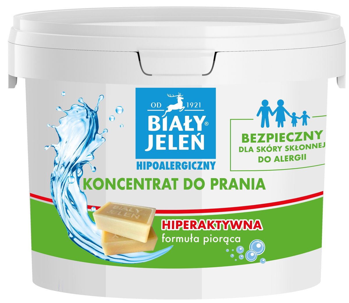 Biały Jeleń Hipoalergiczny Koncentrat do prania 500g Pollena Sklep