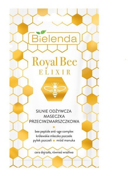 Bielenda Royal Bee Elixir Maseczka Przeciwzmarszczkowa G Sklep Empik