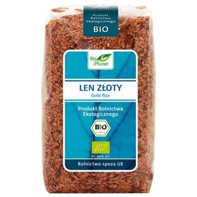 Bio Planet Len złoty Bio 400 g Bio Planet Sklep EMPIK