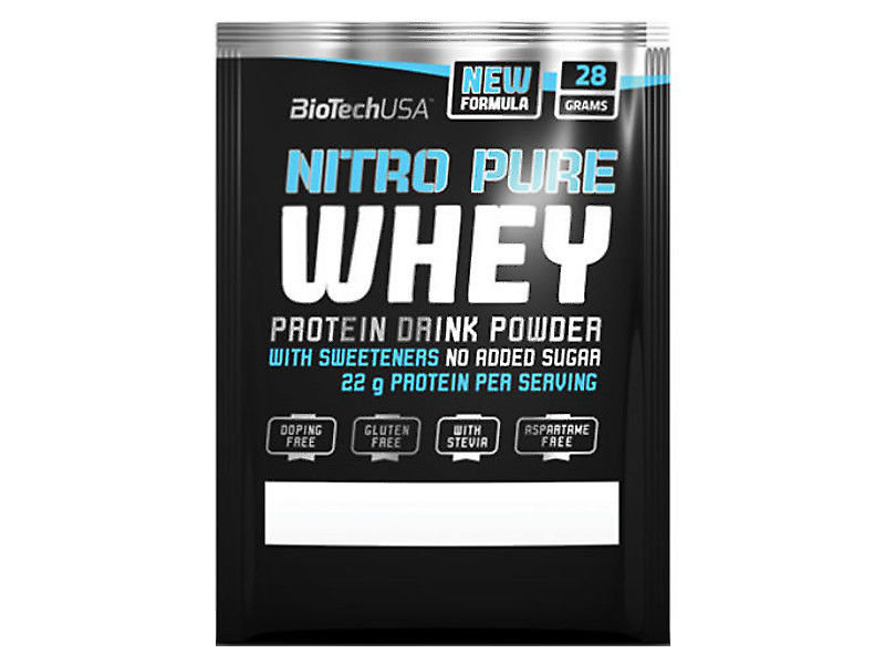 BioTech Odżywka białkowa Nitro Pure Whey banan 28 g BioTech