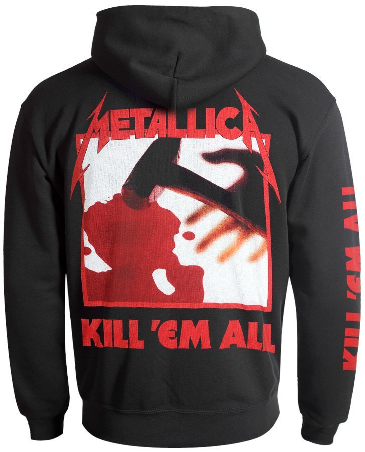 Bluza Metallica Kill Em All Rozpinana Z Kapturem L Moda Sklep