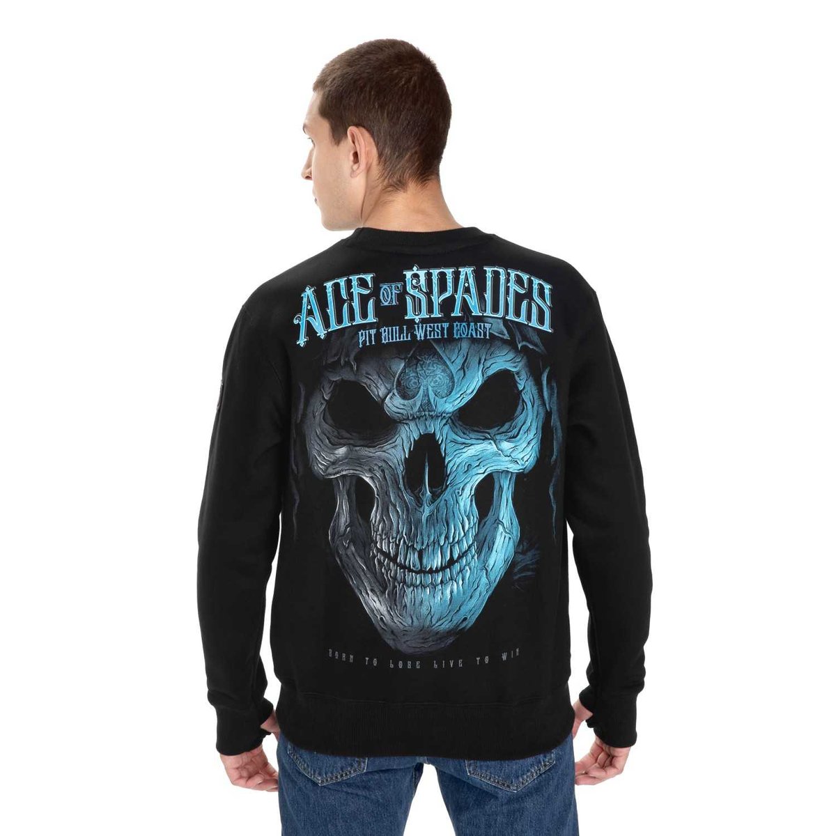 Bluza Pit Bull Blue Skull Czarna Xl Pit Bull West Coast Moda