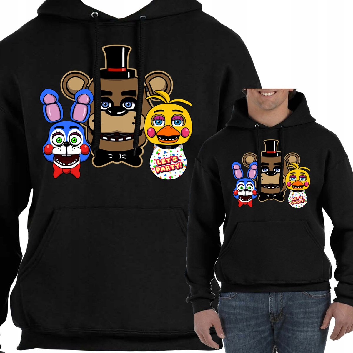 Bluza Z Kapturem Five Nights Freddys Fnaf M Inna Marka Moda