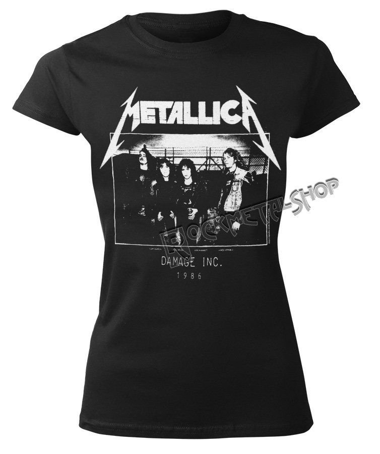 Bluzka Damska METALLICA MASTER OF PUPPETS PHOTO DAMAGE INC XL Inna