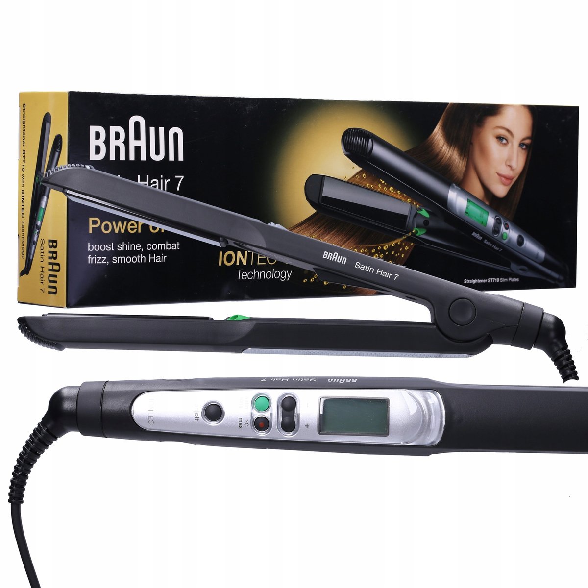 Braun Prostownica Do W Os W Ceramiczna Regulacja Braun Agd Sklep