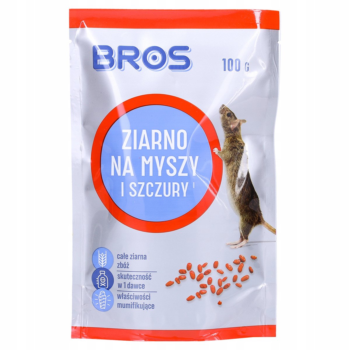 Bros Ziarno Trutka Na Myszy I Szczury 100G 50 BROS Sklep EMPIK