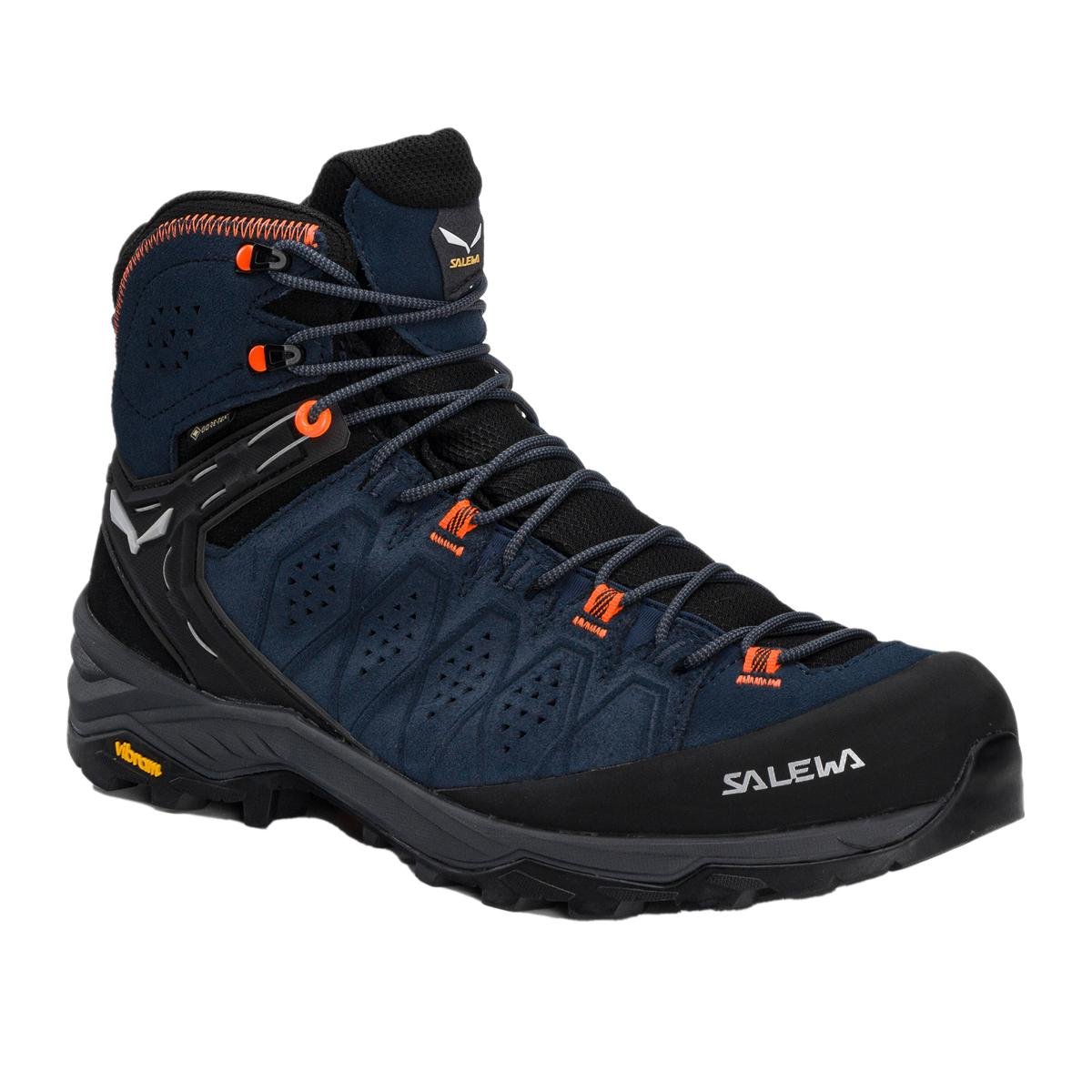 Buty Trekkingowe M Skie Salewa Alp Trainer Mid Gtx Niebieskie