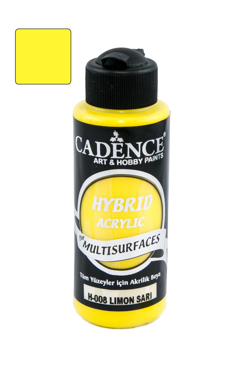 Cadence Farba Akrylowa Hybrydowa Cytrynowy 120 Ml Cadence Sklep