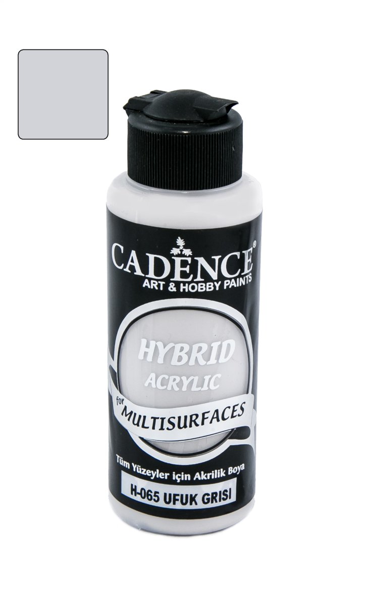 Cadence Farba Akrylowa Hybrydowa Horyzontalny Szary 120 Ml Cadence