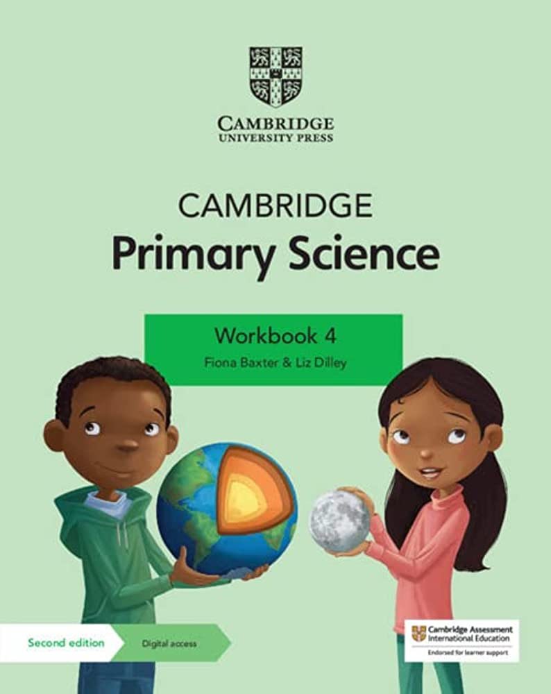 Cambridge Primary Science Workbook 4 With Digital Access Baxter