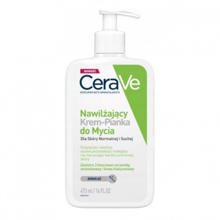 CeraVe Nawilżający Krem pianka Do Mycia Twarzy 473ml Sklep EMPIK