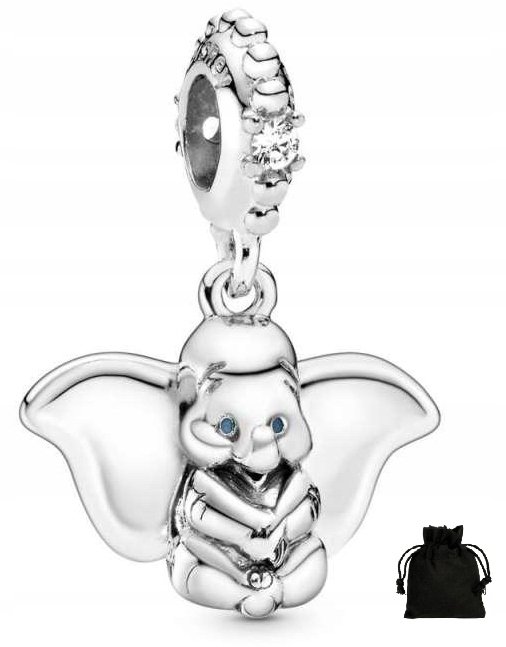 Charms Zawieszka Słoń Dumbo Słonik Disney Koralik Charms Moda Sklep