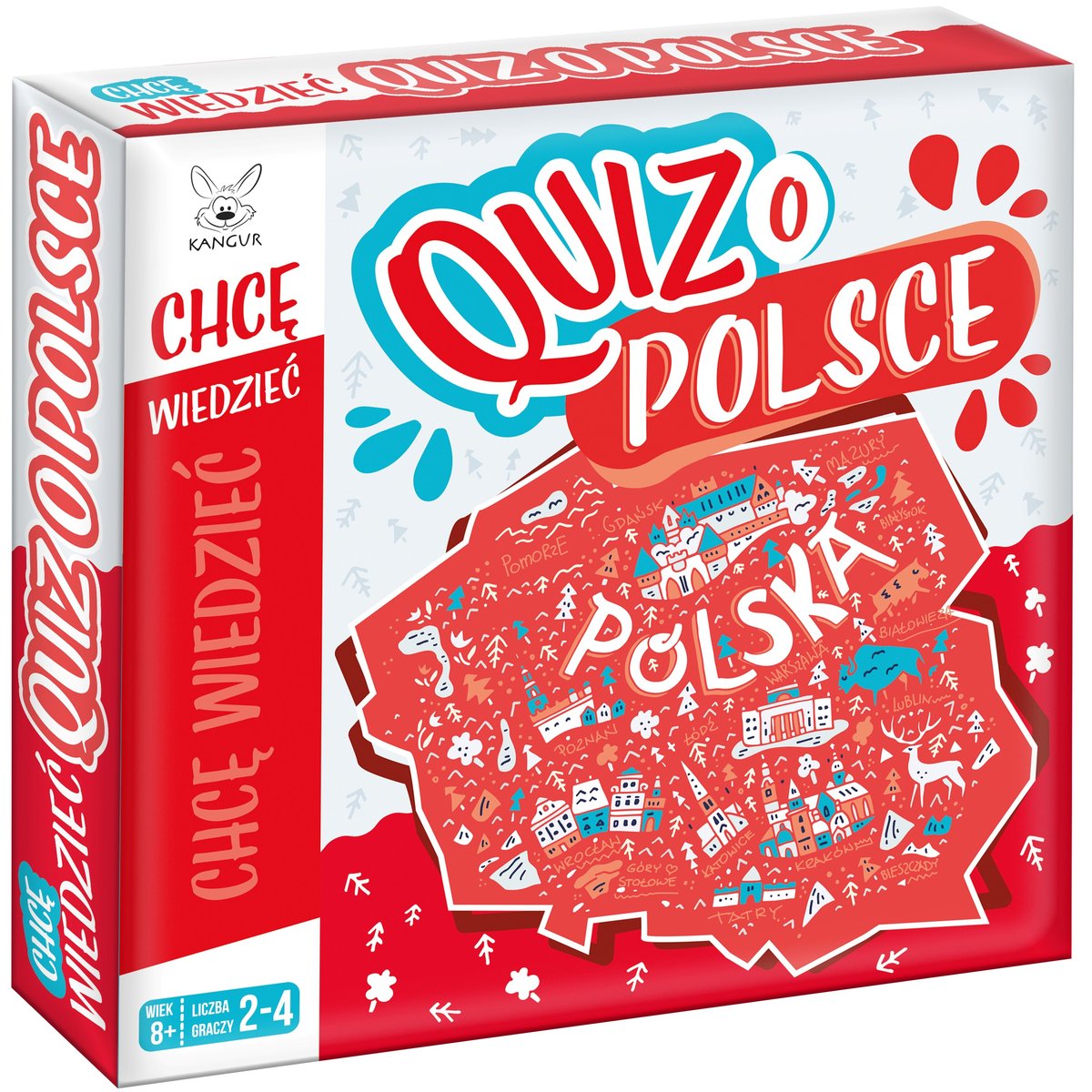 Chcę Wiedzieć Quiz O Polsce gra rodzinna Kangur Kangur Sklep