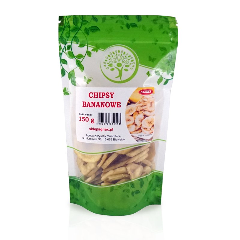 Chipsy Bananowe 150 G Agnex Sklep EMPIK