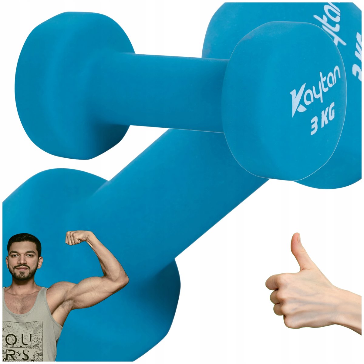 CI ARKI 2X 3KG DO WICZE G RNYCH PARTII CIA A PILATES FITNESS HANTLE