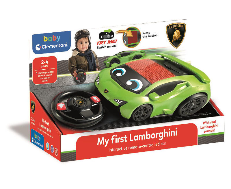 Clementoni Baby Moje Pierwsze Lamborghini Na Pilota Clementoni