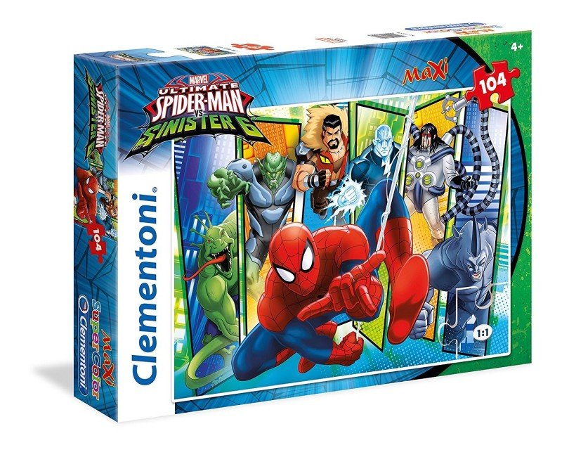 Clementoni Puzzle Elementy Maxi Spiderman Clementoni Sklep