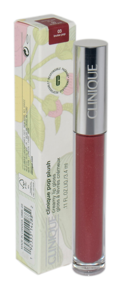 Clinique Chubby Pop Plush Creamy Lip Gloss Błyszczyk do ust 03 BRULEE