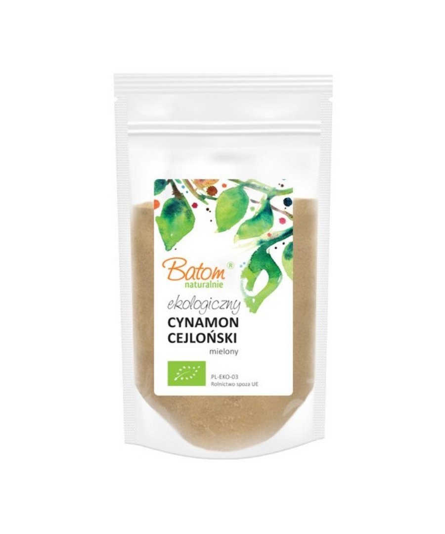 Cynamon cejloński BIO 40g BATOM Batom Sklep EMPIK